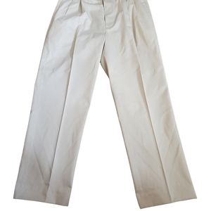 Roundtree & Yorke Men's Dress Pants - Cream
